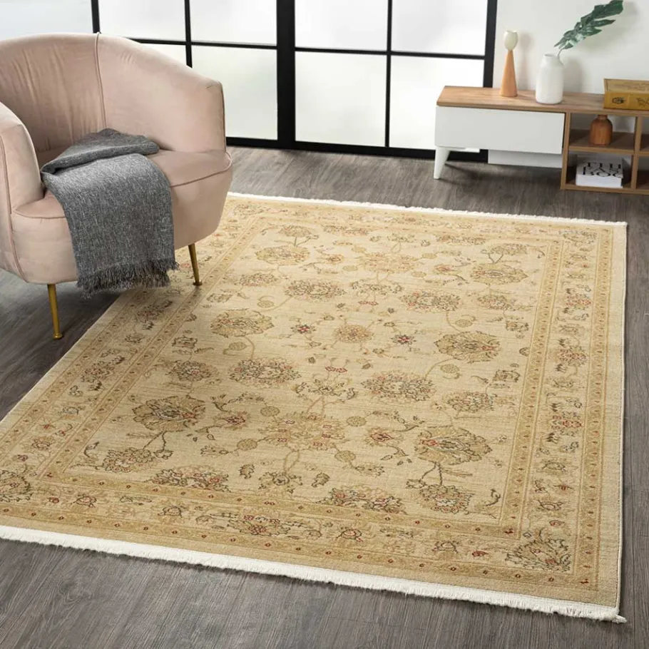 Clearance Wohnen Orientalischer Teppich mit floralem Muster - Fenturam