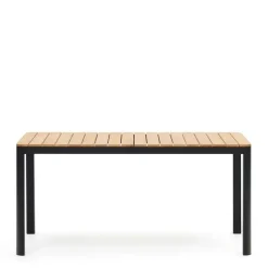 Sale Wohnen Outdoor Esstisch mit Teakholz-Tischplatte - Price