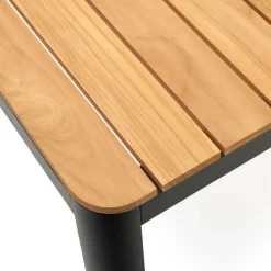 Sale Wohnen Outdoor Esstisch mit Teakholz-Tischplatte - Price
