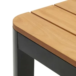 Sale Wohnen Outdoor Esstisch mit Teakholz-Tischplatte - Price