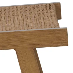 Online Wohnen Outdoor Hocker aus Geflecht Kunstrattan - Abajo (2er Set)