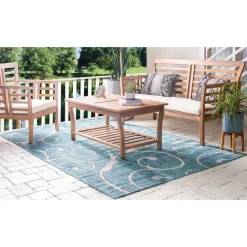 Online Wohnen Outdoor Webteppich mit Ornament Muster - Montesa
