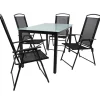 Sale Wohnen Outdoor-Sitzgruppe für 4 Personen - Vokoz (fünfteilig)
