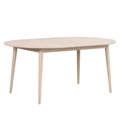 Sale Wohnen Ovaler Esstisch verlängerbar im Skandi Design - Fleppos