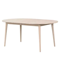 Sale Wohnen Ovaler Esstisch verlängerbar im Skandi Design - Fleppos