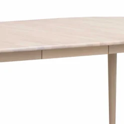Sale Wohnen Ovaler Esstisch verlängerbar im Skandi Design - Fleppos