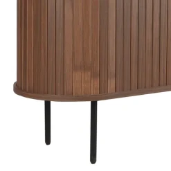 Hot Wohnen Ovales Highboard mit Schiebetüren - Arura