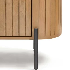 New Wohnen Ovales TV Board 200x55x43 cm - Ilvenda