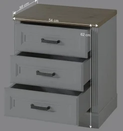 Sale Wohnen PC Schreibtisch & Rollcontainer - Mehady (zweiteilig)