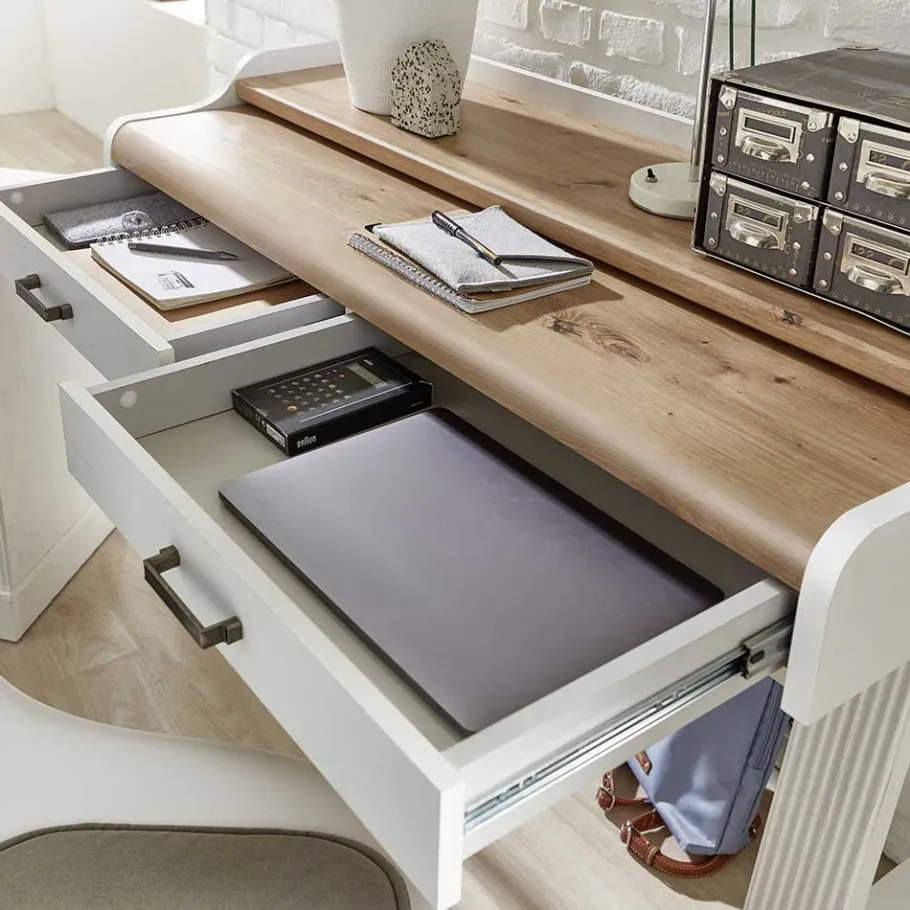 Sale Wohnen PC Schreibtisch & Rollcontainer - Mehady (zweiteilig)