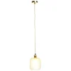 Clearance Wohnen Pendellampe mit transparentem Glas Schirm - Winston