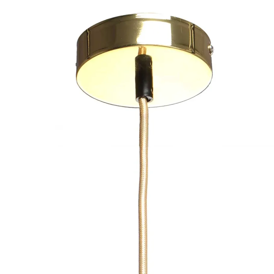 Clearance Wohnen Pendellampe mit transparentem Glas Schirm - Winston