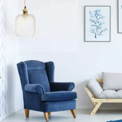 Clearance Wohnen Pendellampe mit transparentem Glas Schirm - Winston