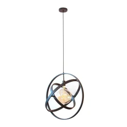 Discount Wohnen Pendelleuchte im Industrial Look aus Metall - Scotias