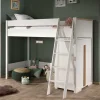 Discount Wohnen Platzsparendes Hochbett mit Schrank - Rupicon (zweiteilig)