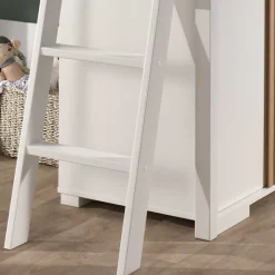 Discount Wohnen Platzsparendes Hochbett mit Schrank - Rupicon (zweiteilig)