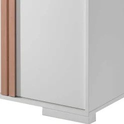 Discount Wohnen Platzsparendes Hochbett mit Schrank - Rupicon (zweiteilig)