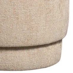 Sale Wohnen Polsterhocker in Beige Chenille - Felda