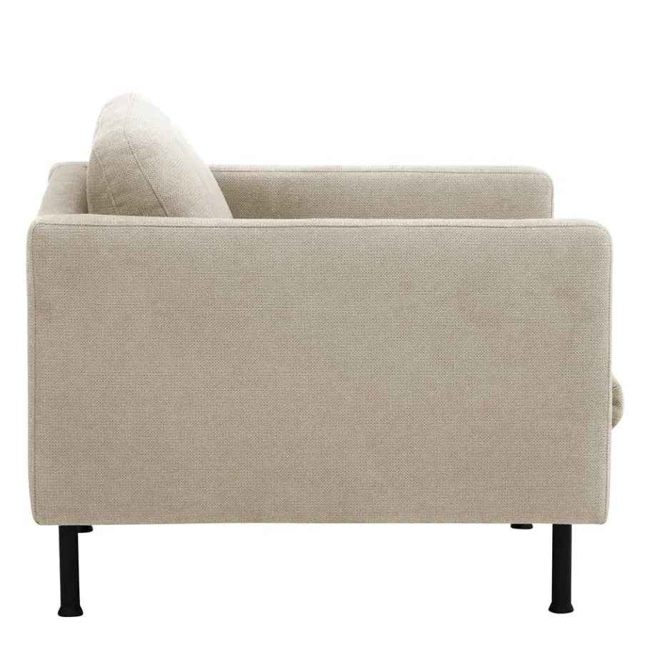 Clearance Wohnen Polstersessel in Beige mit Schwarz - Roco