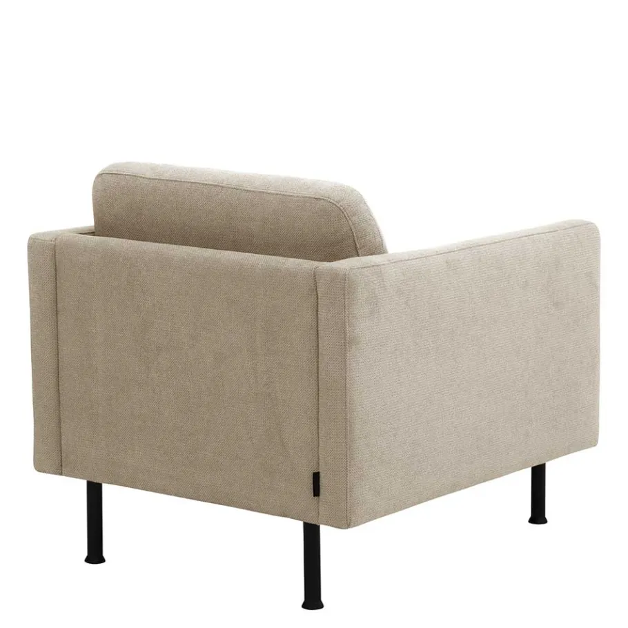 Clearance Wohnen Polstersessel in Beige mit Schwarz - Roco