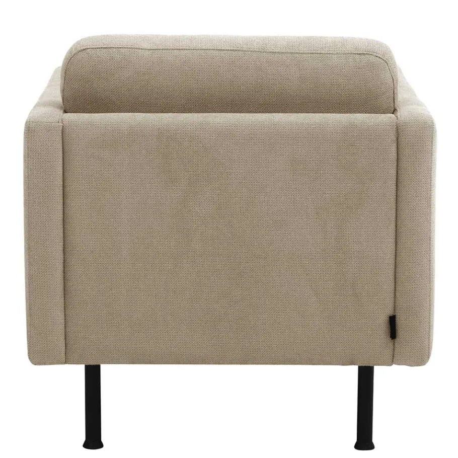 Clearance Wohnen Polstersessel in Beige mit Schwarz - Roco