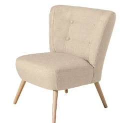 Wohnen Polstersessel in Beige Webstoff - Hooka