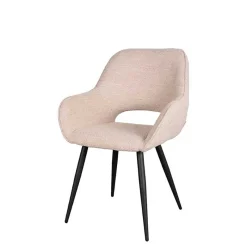 Sale Wohnen Polsterstühle aus Boucle in Beigegrau - Landhuis (2er Set)