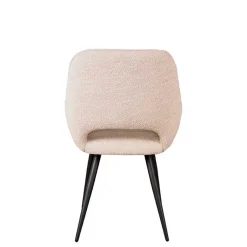 Sale Wohnen Polsterstühle aus Boucle in Beigegrau - Landhuis (2er Set)