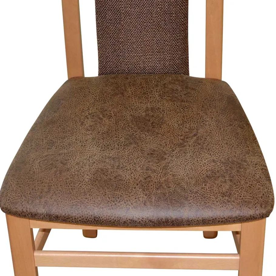 Wohnen Polsterstühle aus Buchenholz - Bigova (2er Set)