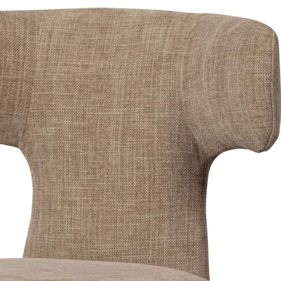 Online Wohnen Polsterstühle in Beige Stoff - Eradis (2er Set)