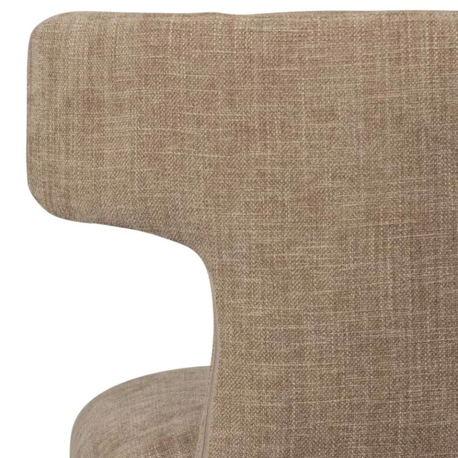 Online Wohnen Polsterstühle in Beige Stoff - Eradis (2er Set)