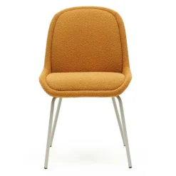 Best Wohnen Polsterstühle in Senfgelb Boucle - Gatria (4er Set)