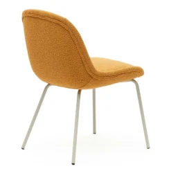 Best Wohnen Polsterstühle in Senfgelb Boucle - Gatria (4er Set)