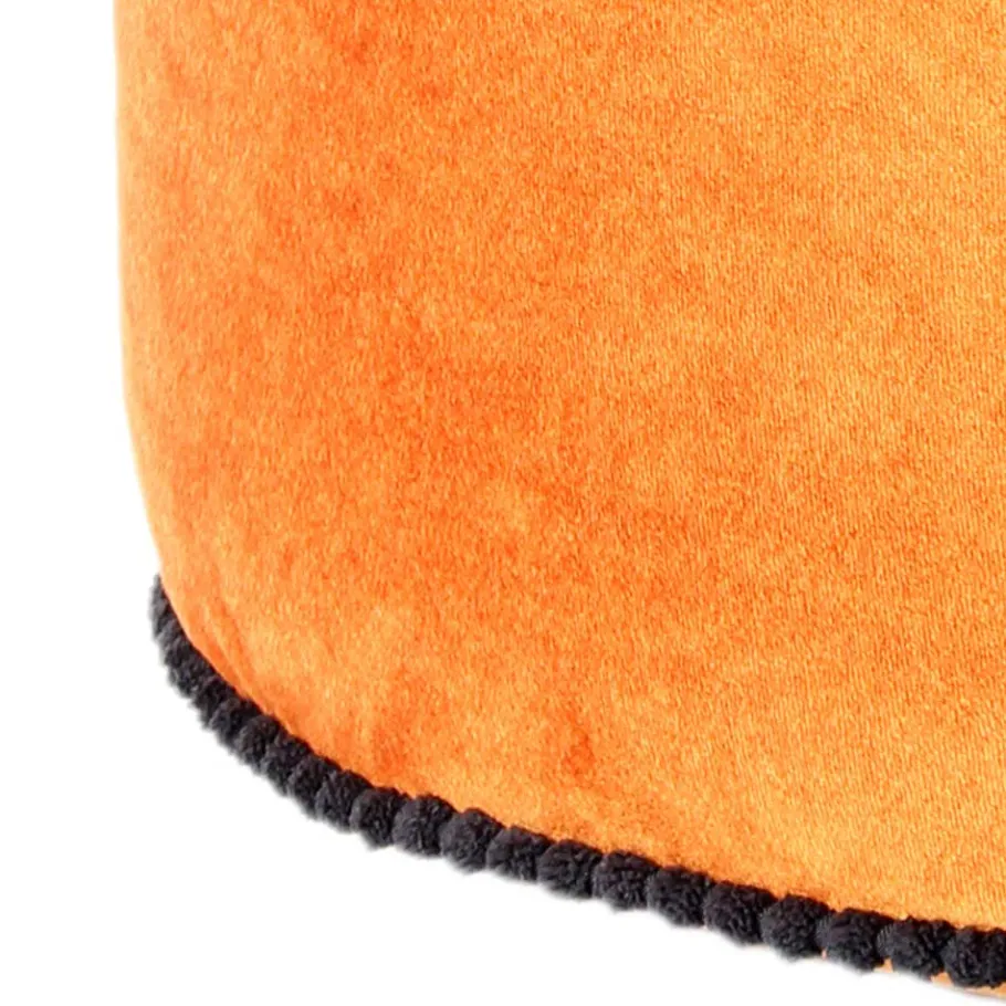 Hot Wohnen Pouf Yogakissen in Bronze Samt - Ynvinata