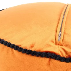 Hot Wohnen Pouf Yogakissen in Bronze Samt - Ynvinata