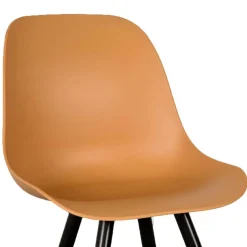 Sale Wohnen PP Schalenstühle in Ocker - Sayetton (2er Set)