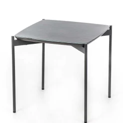 Clearance Wohnen Quadrat Beistelltisch in Blaugrau - Vrono