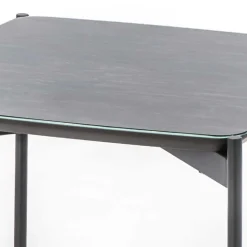 Clearance Wohnen Quadrat Beistelltisch in Blaugrau - Vrono