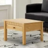 Online Wohnen Quadrat Country-Sofatisch in Natur - Entrega