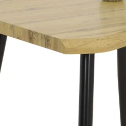 Best Wohnen Quadratischer Esstisch mit Baumkanten NB - Ashela