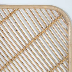 New Wohnen Rattan Bett Kopfteil in Natur - Naas
