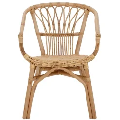 Discount Wohnen Rattan Esszimmerstuhl in Beige - Titian (2er Set)