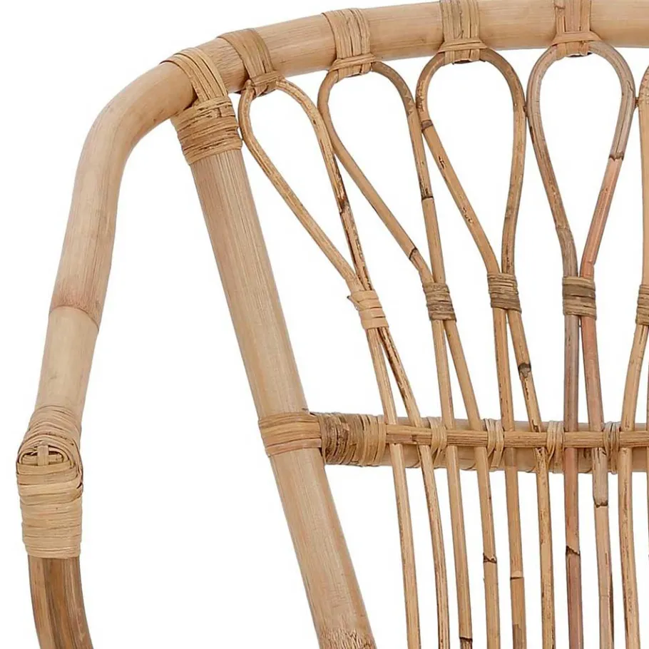 Discount Wohnen Rattan Esszimmerstuhl in Beige - Titian (2er Set)