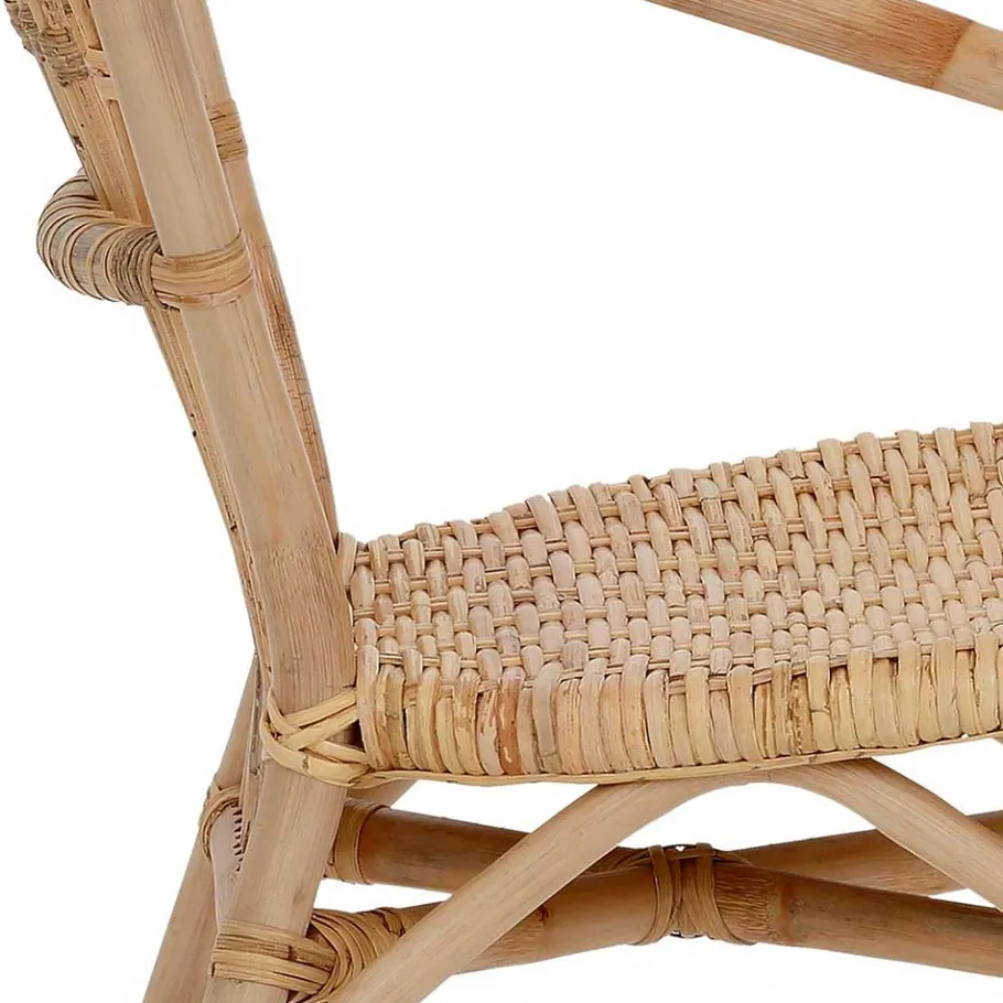 Discount Wohnen Rattan Esszimmerstuhl in Beige - Titian (2er Set)