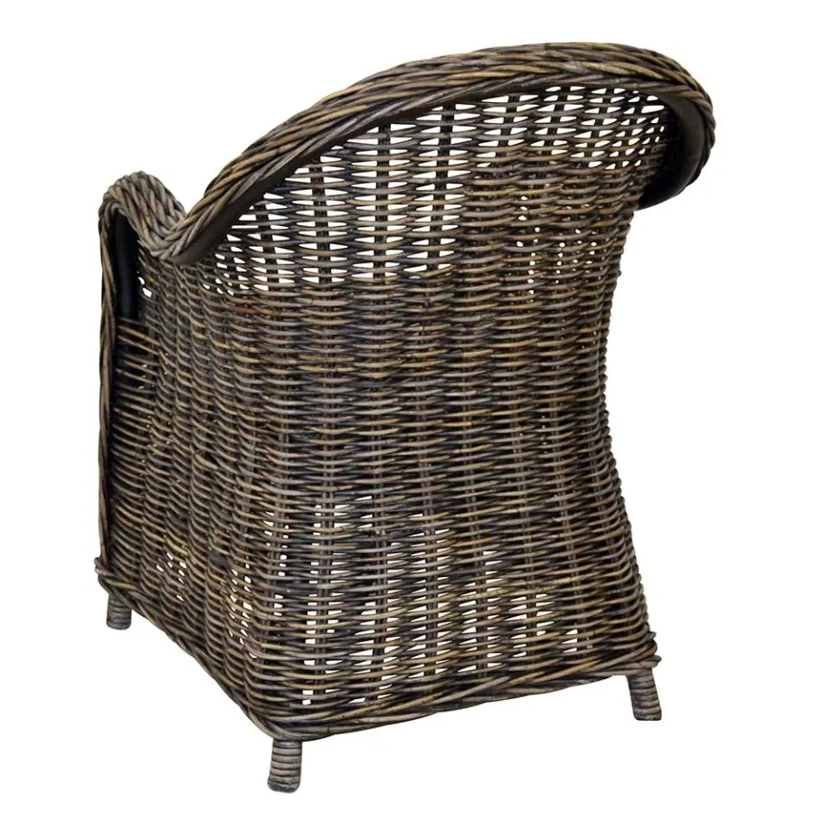 Best Wohnen Rattan Geflechtsessel im Landhausstil - Hamidy