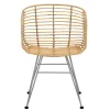 Best Wohnen Rattan Korbsessel mit Metallgestell - Levitanas (2er Set)