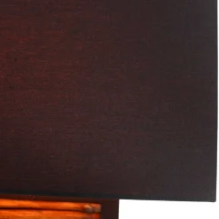 Best Wohnen Rechteck Design Stehleuchte in Schwarz - Orthos