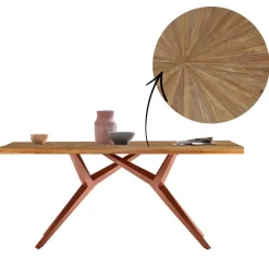 Best Wohnen Recyclingholz Esstisch aus Teak - Ereventas