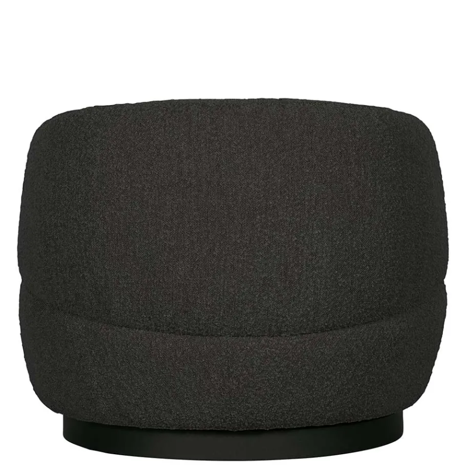 Wohnen Retro Design Sessel aus Boucle Stoff - Fronco