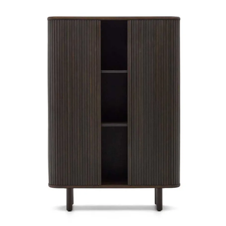 Sale Wohnen Retro Highboard mit Schiebetüren und Fächern - Tadaco